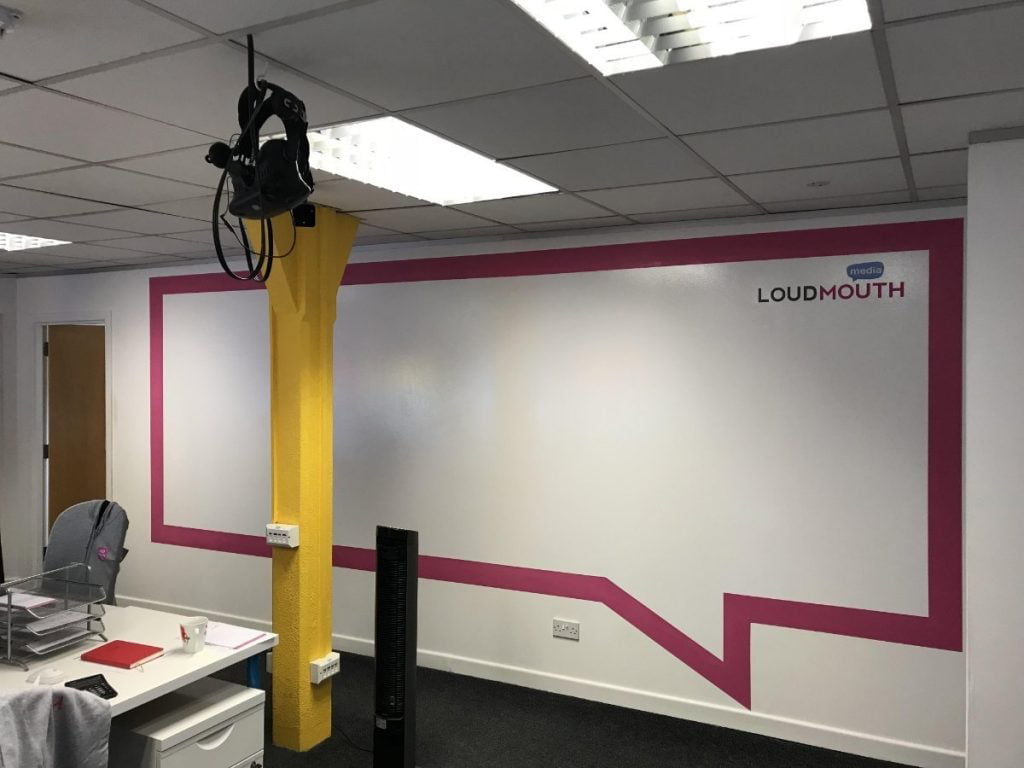 Loudmouth with smarter surfaces whiteboard painted walls