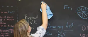 How to Clean Chalkboard Wall