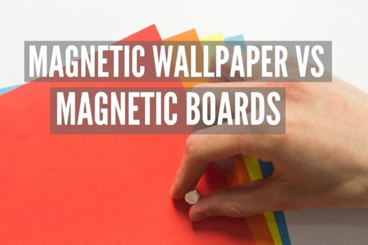 Magnetic wallpaper vs magnetic whiteboards