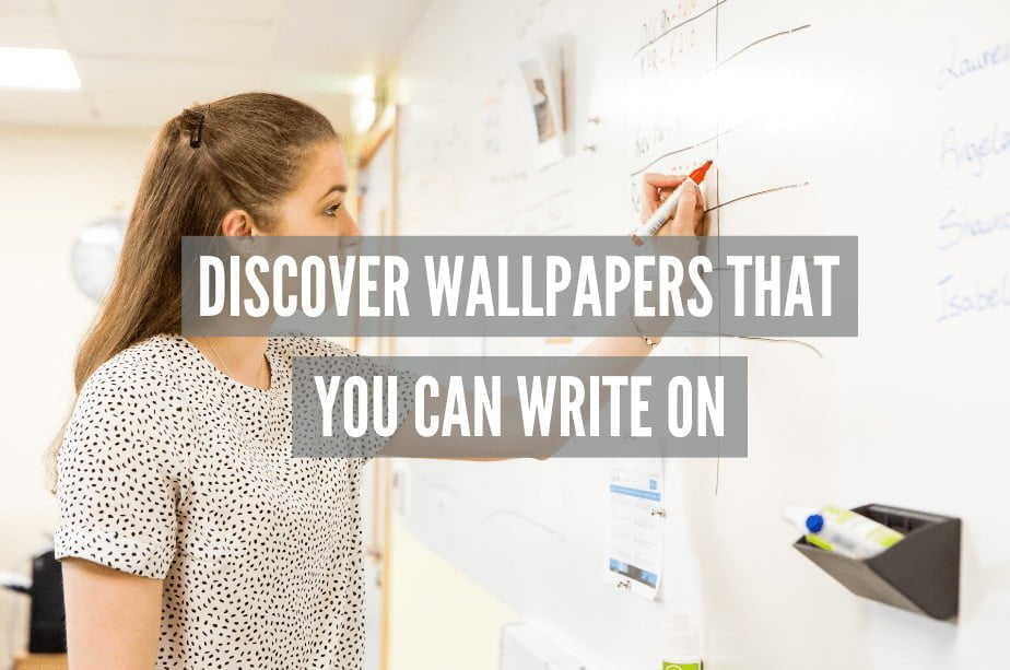 Wallpapers that you can write on