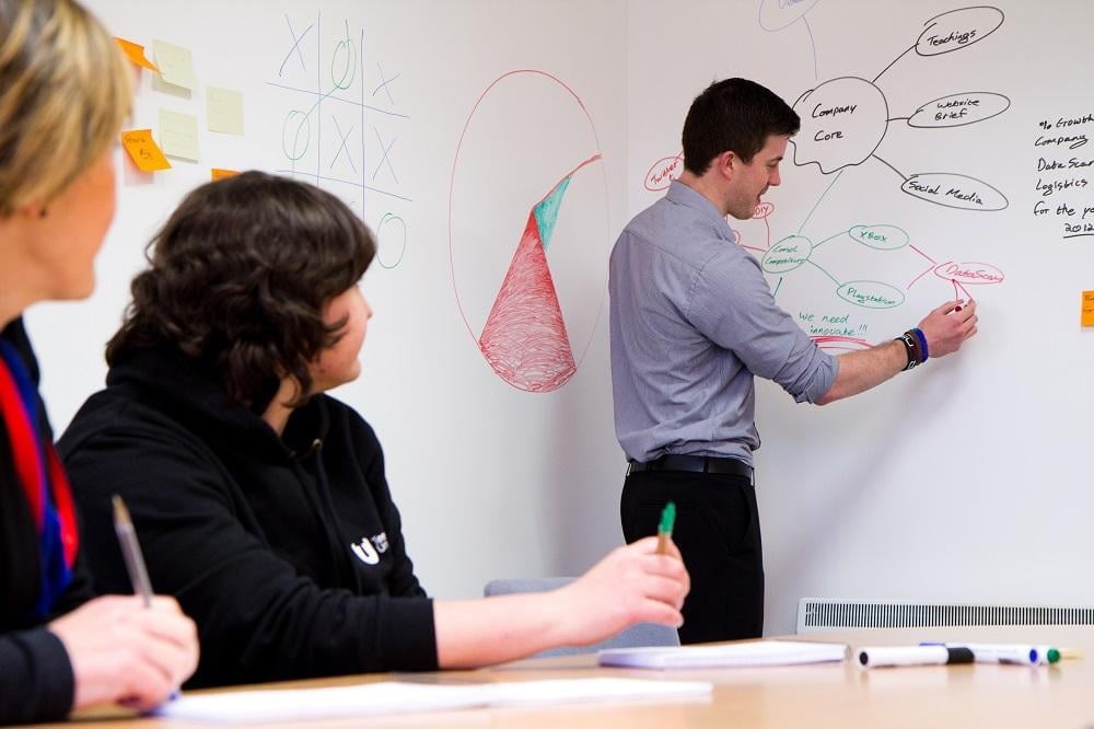 How To Turn Your Wall Into A Magnetic Whiteboard