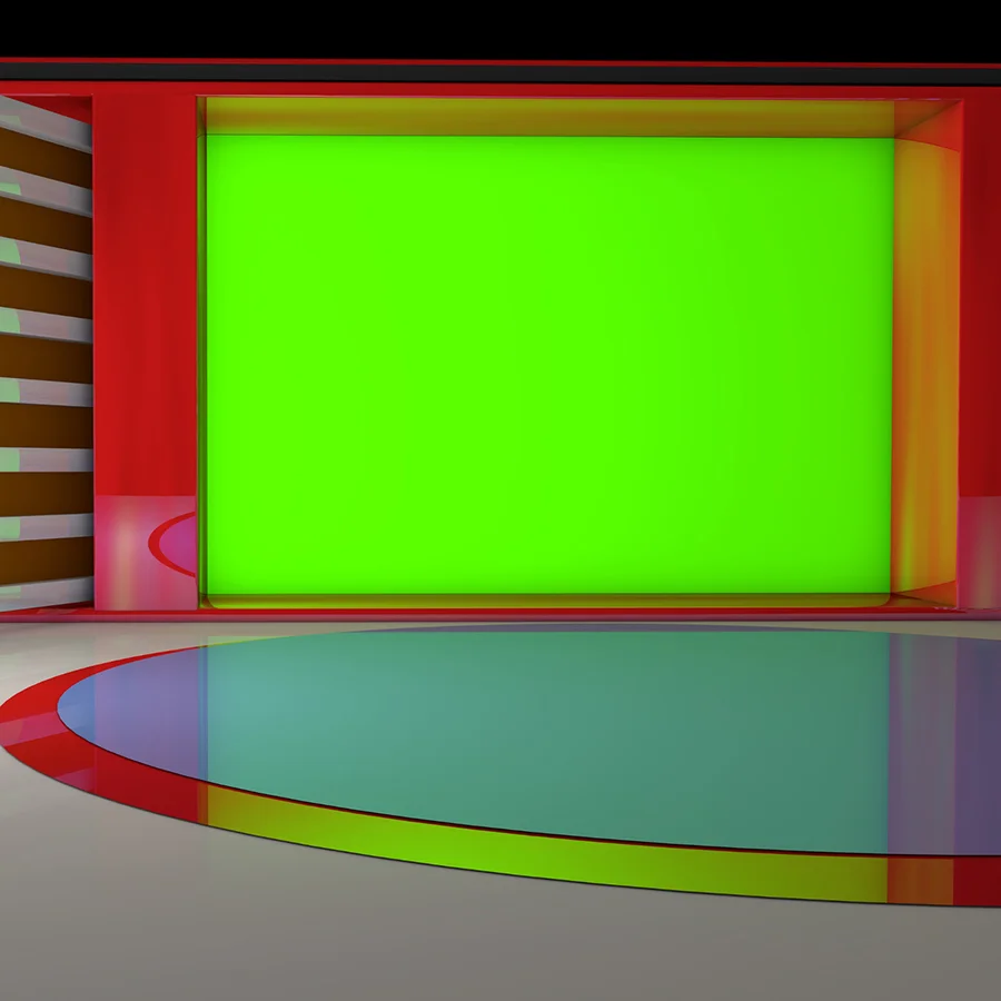 Glossy green screen paint for wall
