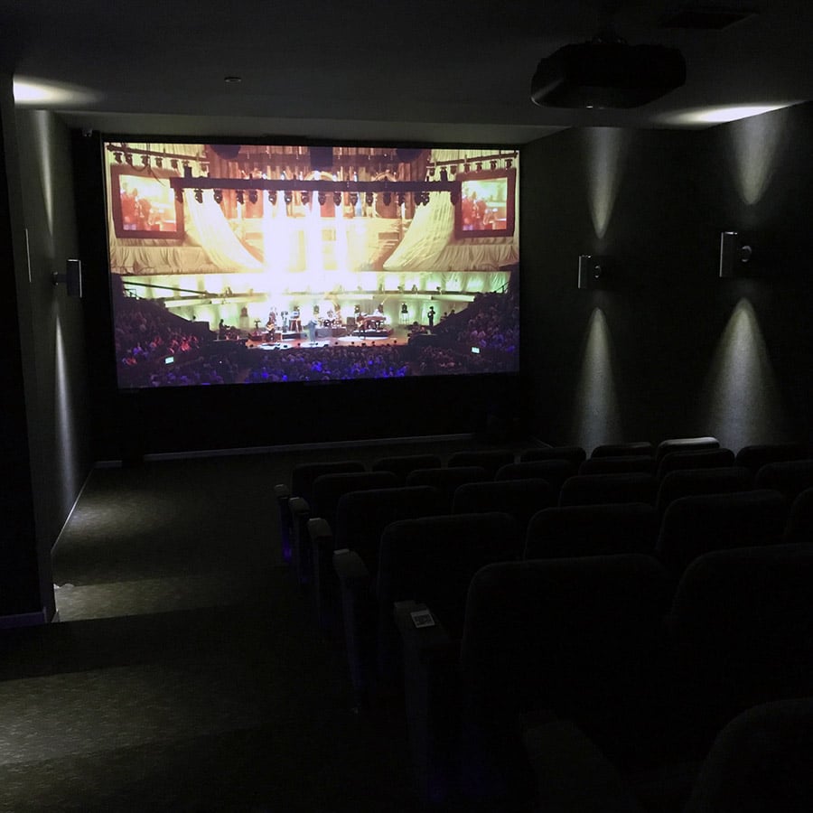 Cinema Screen Paint in Movie Theatres