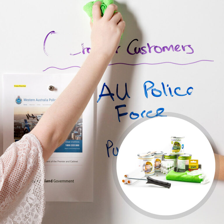 White Whiteboard Paint Dual functional Dry Erase Paint