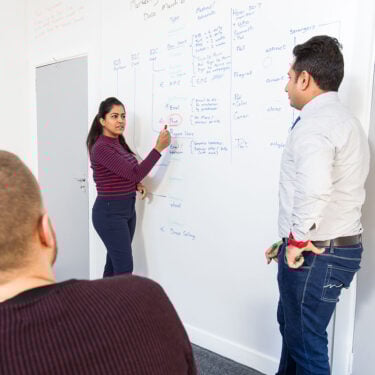 Whiteboard Wallpaper | Dry Erase Wall Covering