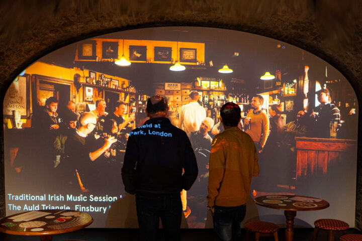 Smarter Surfaces silver screen paint is a 3D projection paint